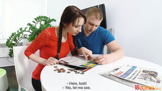 Chelsy Sun a krapekja előtt kúrel