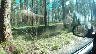 Tinédzser barinő a kocsiban baszik