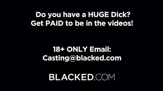 Blacked - Vörös szőrös cunis csajszi megrakva