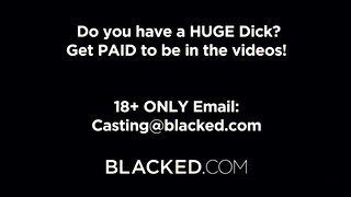 Blacked - Indica Monroe a világos szőke tinédzser céda