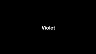 TUSHYRAW - Violet a szőrös vaginás zsenge nőci