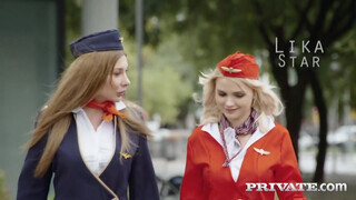 Private com - Lika Star és Marilyn Crystal popó lyukba rakva