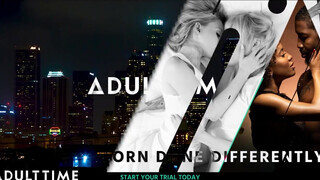 ADULT TIME - Lezbi csajok nyalakodnak