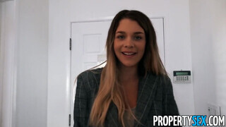 PropertySex - Gabbie Carter az óriás keblű szívdöglesztő zsenge