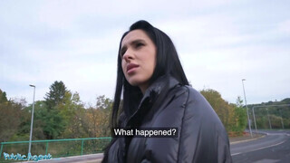 Public Agent - Alyssa Bounty popó lyukba is baszahtó
