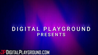Digital Playgroud - Kira Noir kitetovált pacákkal kefél