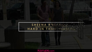 Karups - Sheena Ryder a szabadban kufircol