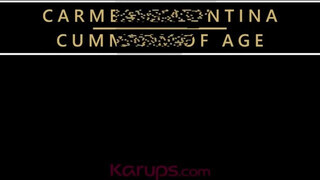 Karups - Carmen Valentina zsenge csávóval kúr