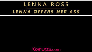 Lenna Ross ánusza megkúrelva
