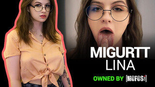 Mofos – Migurtt Lina benyeli a méretes hímvesszőt