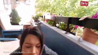 Lara Bergmann forró baletli cidázása megkefélve gigászi faszal