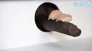 Gigantikus tőgyes lesbi milf-ek sushi glory hole kalandja bbc szopással és cuki ázsiai tinitel