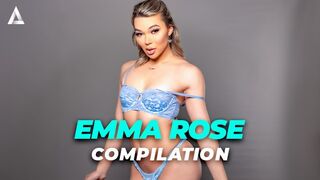 Emma Rose forró travi lesbi kalandjai – kettős dugás, édeshármas baszás és vad fenék örömök
