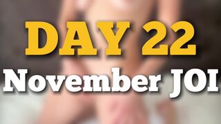 November legelső napja: kacér maszturbáció egy szívdöglesztő milf-fel