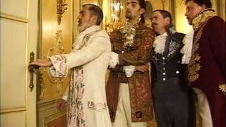 La Maschera di Ferro legelső epizód retro pornó Chris Charming hatalmas farkával és kicsike keblű nőci análjával