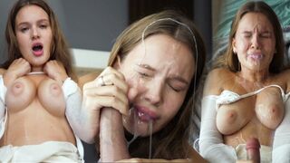 A palim visszatért a katonaságtól, háromszoros élvezés és tele vagyok gecivel - virtuális sex